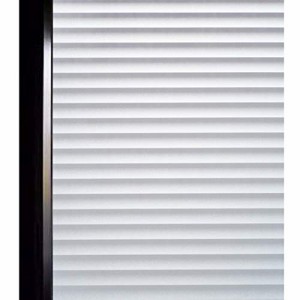 DUOFIRE　窓用フィルム　目隠しシート　紫外線・UVカット　ブラインド模様　DP040(0.443M X 2M)