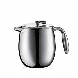 BODUM ボダム COLUMBIA コロンビア ダブルウォール フレンチプレス コーヒーメーカー 500ml シルバー 【正規品】 11055-16