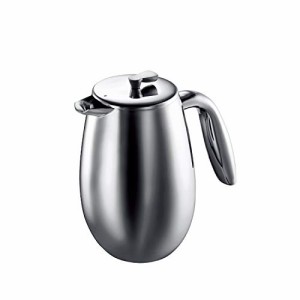 BODUM ボダム COLUMBIA コロンビア ダブルウォール フレンチプレス コーヒーメーカー 350ml シルバー 【正規品】 1303-16