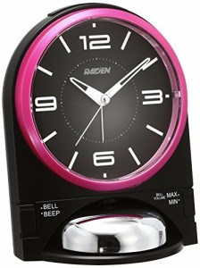 セイコー クロック 目覚まし時計 アナログ 大音量 切替式 アラーム PYXIS ピクシス RAIDEN ライデン 黒 NR436K SEIKO