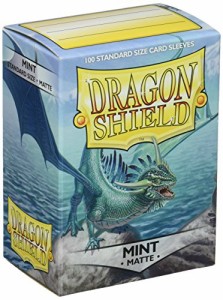 ドラゴンシールドデッキ保護スリーブゲーム、カード標準サイズ(100、袖、マットミント