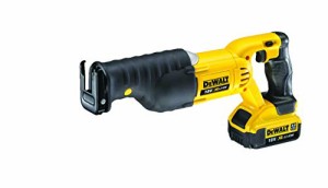 デウォルト(DeWALT) コードレス レシプロソー 電動工具 切断工具 ブラシレスモーター 自由な角度 4方向 クランプ 18V バッテリー2個付き 