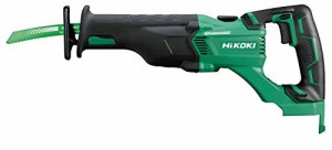 HiKOKI(ハイコーキ) 旧日立工機 14.4V コードレスセーバソー (レシプロソー) 充電式 蓄電池、充電器、ケース別売り 本体のみ CR14DBL(NN)