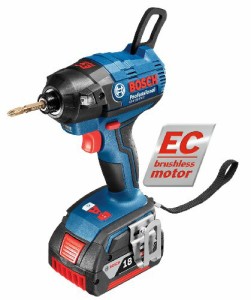 Bosch Professional(ボッシュ)18V コードレスインパクトドライバー (4.0Ahバッテリー1個・2.0Ahバッテリー1個・充電器・キャリングケース