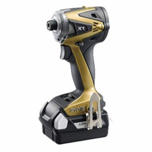 RYOBI リョービ インパクトドライバー BID-10XR 18V 6.0Ah (ゴールドメタリック)