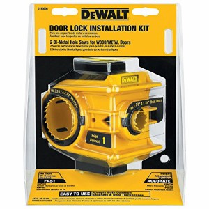 DEWALT D180004 Bi-Metal Door Lock Installation Kit by DEWALT