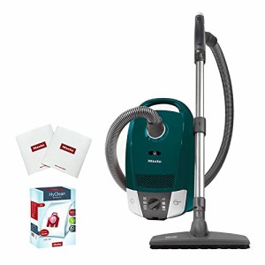 Miele (ミーレ) 最上位モデル Compact C2 SDCO 4 Clean Meister/ぺトロール (正規販売店) 本体＋付属品6種類＋ノズル3種類＋Mieleロゴ入