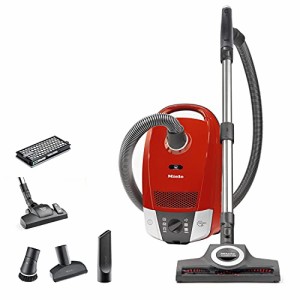 Miele (ミーレ) ペット用モデル Compact C2 SDBO 4 Cat & Dog/オータムレッド (正規販売店) 本体＋付属品5種類＋ノズル3種類 キャニスタ