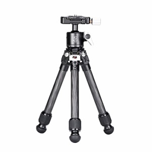 SWFOTO T16C20NII+XB-25 カーボン ミニ三脚 一眼レフ カメラ卓上三脚