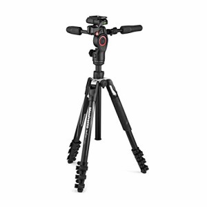 Manfrotto トラベル三脚キット ビデオ三脚キット 3ウェイ三脚キット befree 3ウェイライブ アドバンス 3ウェイ雲台付属 折りたたみ式 小