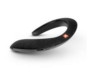 JBL SoundGear ウェアラブルネックスピーカー Bluetooth/apt-X対応/31mm径スピーカー4基搭載 ブラック JBLSOUNDGEARBLK【国内正規品/メー