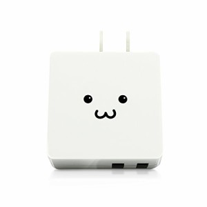 エレコム USB コンセント 充電器 合計2.0A USB-A×2 【 iPhone ( iPhone13シリーズ対応 ) / Android / タブレット 対応 】 ホワイトフェ