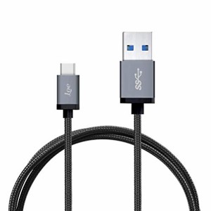 LOE(ロエ) usb type c ケーブル (2m ブラック) USB-C to USB-A 3.0 / USB-IF 規格準拠 iPad Pro 11 Galaxy S9 android 各種、充電ケーブ