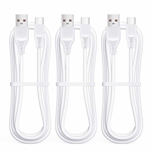 USB Type C ケーブル【1.83M/3本】USB-C&USB-Aケーブル 3A急速充電/QC3.0対応 タイプCケーブル アンドロイド充電器ケーブル ChrisPow Cタ