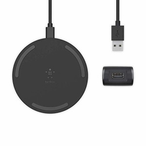 Belkin ワイヤレス充電器 充電パッド 15W Qi 認証 AirPods / AirPods Pro / iPhone 13 / 12 / SE / 11 / XR 対応 micro-USBケーブル、AC