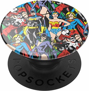 PopGrip Girl Squad BATMAN'S 80TH ANNIVERSARY POPSOCKETS（ポップソケッツ） スマホリング スマホスタンド スマホグリップ スマホアク