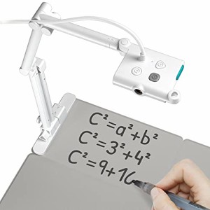 OKIOLABS OKIOCAM T Plus USB書画カメラ(ホワイトボード、マーカ付き)、教育セット 教室でプレゼン用、オンライン授業 個別指導 Web会議 
