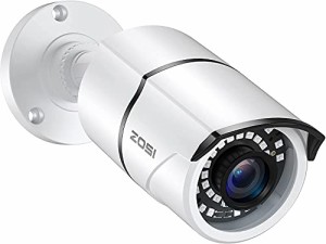 ZOSI 防犯カメラ 屋外 監視カメラ フルハイビジョン1080P 230万画素 アナログカメラ ahdカメラ 赤外線36個搭載 3.6MM固定レンズ IP67防水