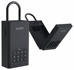 Lockin Smart Lock Box L1（キーボックス型スマートロック）大容量 デジタルキーボックス iOS/Androidアプリ対応 Bluetooth スマホでカギ
