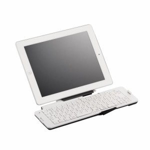 iBUFFALO 【iPadmini,iPad(Retinaディスプレイ),iPhone5対応】Bluetooth(R) 3.0対応 折りたたみキーボード「ポメラ」用キーボード採用モ