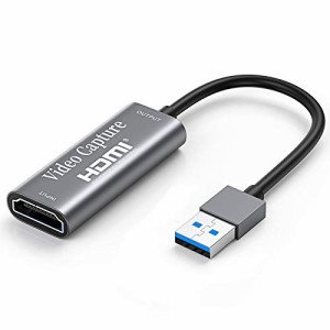  Chilison HDMI キャプチャーボード ゲームキャプチャー USB3.0 ビデオキャプチャカード 1080P60Hz ゲーム実況生配信、画面共有、録画、