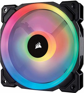  Corsair LL120 RGB Single Pack PCケースファン [120mm径 RGB搭載] FN1140 CO-9050071-WW  