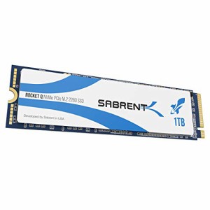  SabrentロケットQ 1TB NVMe PCIe M.2 2280ハイパフォーマンス内蔵SSDドライブ R / W 3200 / 2000MB（SB-RKTQ-1TB-JP）  