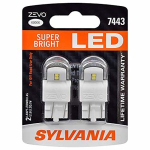 SYLVANIA ZEVO 7443 T20 ホワイトLED電球 (電球2個付き)