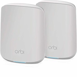 ネットギア Orbi WiFi6 Micro (NETGEAR) メッシュwifi 無線lan ルーター RBK352 [ルーター&サテライト] 2台セット 11ax (wifi 6) ax1800 