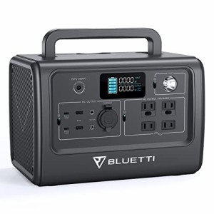 BLUETTI ポータブル電源 EB70S 大容量716Wh/218000mAh AC800W(瞬間最大1400W)/USB/DC/ワイヤレス出力 ソーラー高速充電 リン酸鉄リチウム