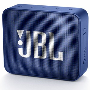 JBL GO2 Bluetoothスピーカー IPX7防水/ポータブル/パッシブラジエーター搭載 ブルー JBLGO2BLU 【国内正規品】