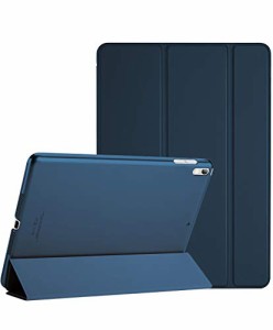  ProCase iPad Pro 10.5"ケース スマート 超スリム スタンド フォリオ保護ケース 半透明フロスト バックカバー 対応機種：iPad Pro 10.5"