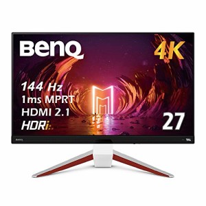 ベンキュージャパン BenQ MOBIUZ EX2710U ゲーミングモニター(27インチ/4K/IPS/144Hz/PS5対応/2.1chスピーカー/マイク搭載/FreeSync Prem