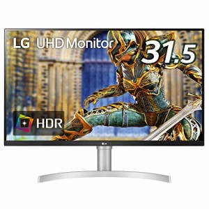 LG モニター ディスプレイ 32UN650-W 31.5インチ/4K/HDR/IPS非光沢/HDMI×2、DP/FreeSync対応/スピーカー搭載/フリッカーセーフ、ブルー