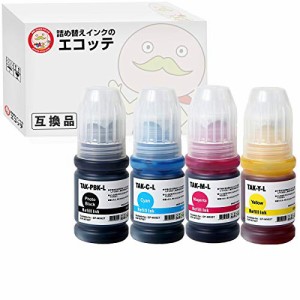 【エコッテ】 TAK-4CL タケトンボ エプソン(EPSON) 用 互換 プリンターインク 増量 4色セット 【45ml】 対応機種： EP-M553T1 EP-M552T E