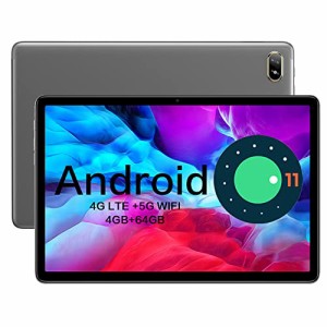 タブレット Android 11、N-one NPad Air タブレット 10.1インチ、 RAM 4GB/ROM 64GB、2.0GHz T310CPU、1920*1200解像度 FHD IPSディスプ