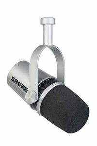  SHURE MV7 ポッドキャストマイクロホン : ダイナミックマイク 実況/配信/ゲーミング/テレワーク MOTIVシリーズ iOS Android Mac Windows