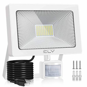  CLY センサーライト LED投光器 54W 防犯ライト 動体感知点灯自動消灯 省エネ 120°照明範囲 5400LM高輝度 IP66防水 屋外適用 壁掛け 庭 