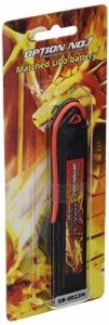  OPTION No.1 HIGH POWER LIPO 1300mAh 7.4V サドルパック GB-0022M  