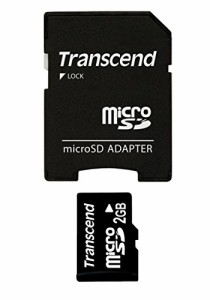 Transcend microSDカード 2GB TS2GUSD 5年保証