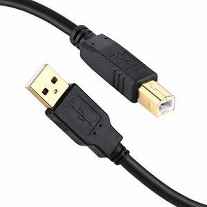 USB プリンターケーブル10m,8m,6mUSB 2.0 ケーブル abタイプ 金メッキコネクタ(10m)