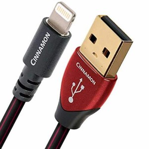 audioquest オーディオクエスト USBケーブル シナモン（USB2.0・A-LIGHTNING）《USB2/CIN/1.5M/LG》USB2 CINNAMON-LIGHTNING/1.5m/LG