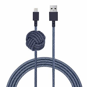 NATIVE UNION [ネイティブユニオン] NIGHT Cable USB-A to ライトニング 高耐久 充電ケーブル アンカーノット付き - [MFi認証] iPhone/iP