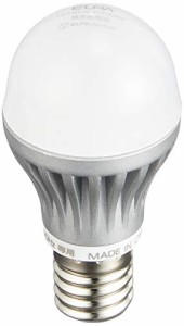 ELPA LED電球 ミニクリプトン球形 口金直径17mm 40W形 昼光色 LDA5D-H-E17-G408