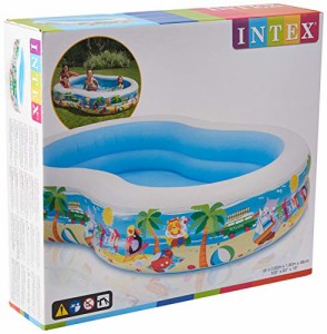 INTEX(インテックス) スイムセンターパラダイスシーサイドプール 262×160×46cm 56490 [日本正規品]