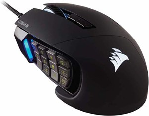 Corsair SCIMITAR RGB ELITE ゲーミングマウス 多ボタン RGB搭載 CH-9304211-AP MS431