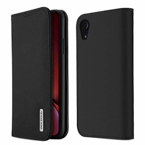 【WISH Series 高級牛革】iPhone XR ケース 手帳型 本革 アイフォン XR カバー 全面保護 磁石付き カード入れ スタンド機能 耐衝撃 耐摩