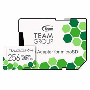 Team microSDXCカード 256GB UHS-1 U1 Switch動作確認済み 読込み最大100MB/s 日本国内10年保証 SD変換アダプター付属 正規品