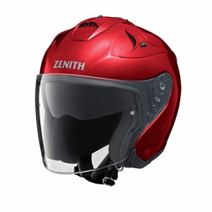 ヤマハ(YAMAHA) バイクヘルメット ジェット YJ-17 ZENITH-P メタリックレッド M (頭囲 57cm~58cm) 90791-2324M