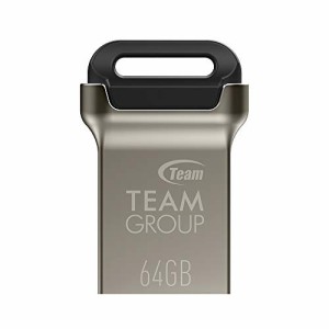 Team USBメモリ 64GB USB3.2(3.1/3.0) キャップレス コンパクト 亜鉛合金筐体 正規品